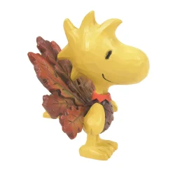 Jim Shore Peanuts Woodstock Turkey Mini Figurine, 3.3"