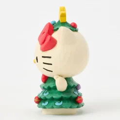 Jim Shore Sanrio Hello Kitty Christmas Tree Mini Figurine, 3.7"