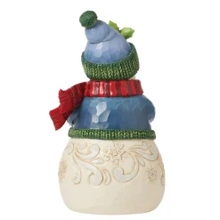 Jim Shore Snowman With Presents Figurine, 8.4"