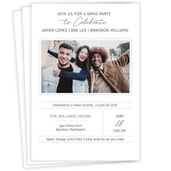 Join Us for a Grad Party Graduation Invitation