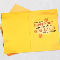 Joking Jack-o'-Lantern Funny Halloween Card With Sound and Lights
