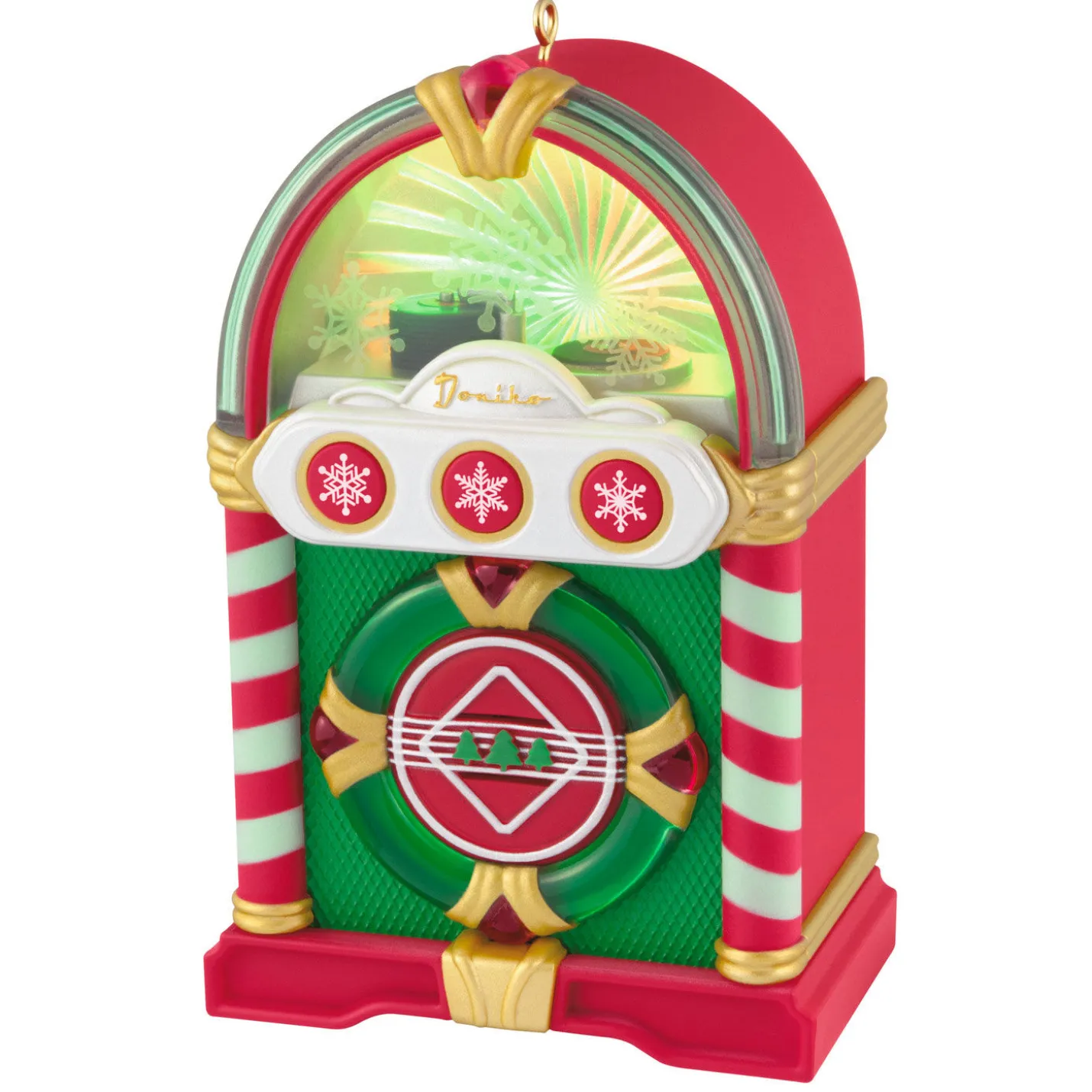 Jolly Jukebox Musical Ornament With Light