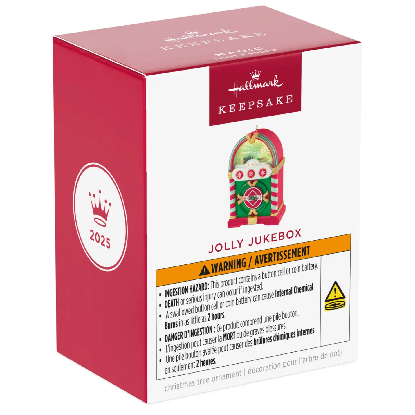 Jolly Jukebox Musical Ornament With Light
