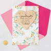 Joy to Our Family Birthday Card for Granddaughter with Ornament