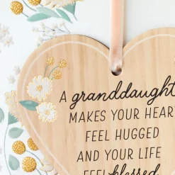 Joy to Our Family Birthday Card for Granddaughter with Ornament