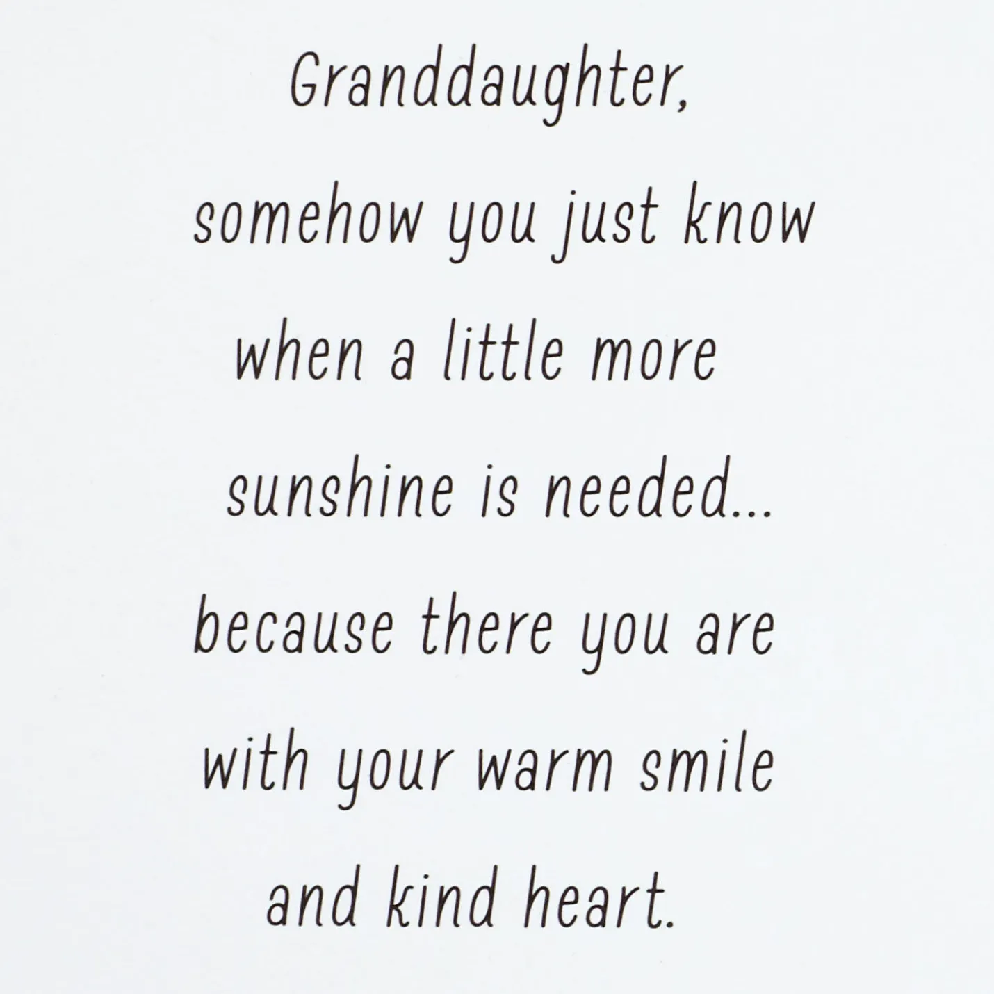 Joy to Our Family Birthday Card for Granddaughter with Ornament