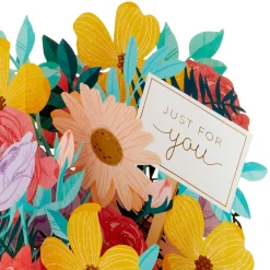 16.38" Jumbo Sending Happy Thoughts 3D Pop-Up Thinking of You Card
