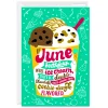 June and Ice Cream Custom Birthday Card
