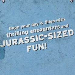 Jurassic World You're Jura-Six Musical 6th Birthday Card