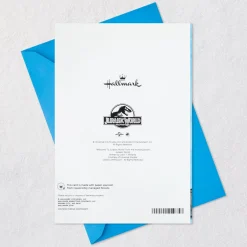 Jurassic World You're Jura-Six Musical 6th Birthday Card