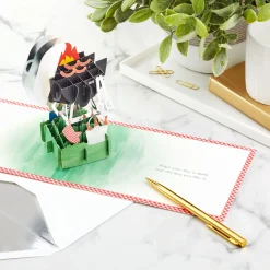 Just for You BBQ Grill 3D Pop-Up Birthday Card