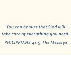 Just Checking In Religious Get Well Card