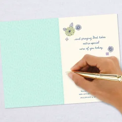 Just Checking In Religious Get Well Card