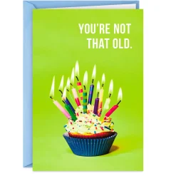 Just Need a Bigger Cupcake Funny Birthday Card