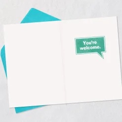 Just One Thing to Say Funny Birthday Card for Son