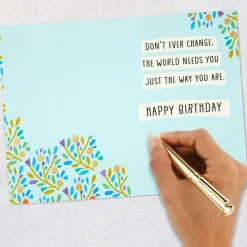 Just the Way You Are Birthday Card for Niece