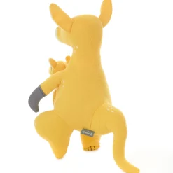 Kangaroo and Baby Joey Stuffed Animal and Rattle Set