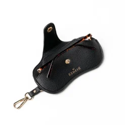 Kedzie Black Clip-On Eyeglasses Case