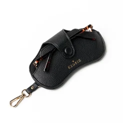 Kedzie Black Clip-On Eyeglasses Case