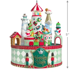 Keepsake Village Musical Ornament With Light and Motion