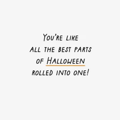 Killer Smile, Cool Hair Halloween Card for Grandson