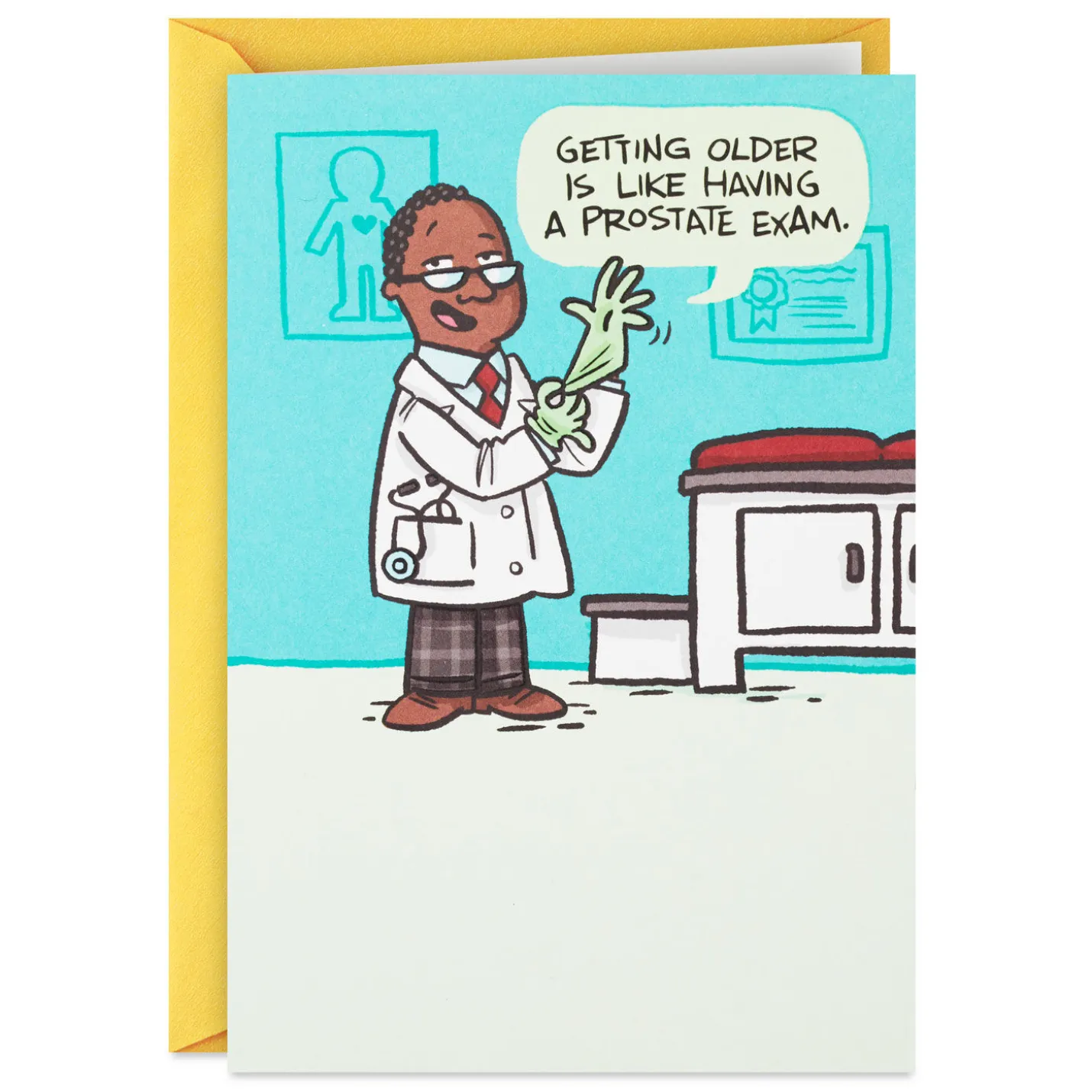 Kinda Uncomfortable Funny Birthday Card