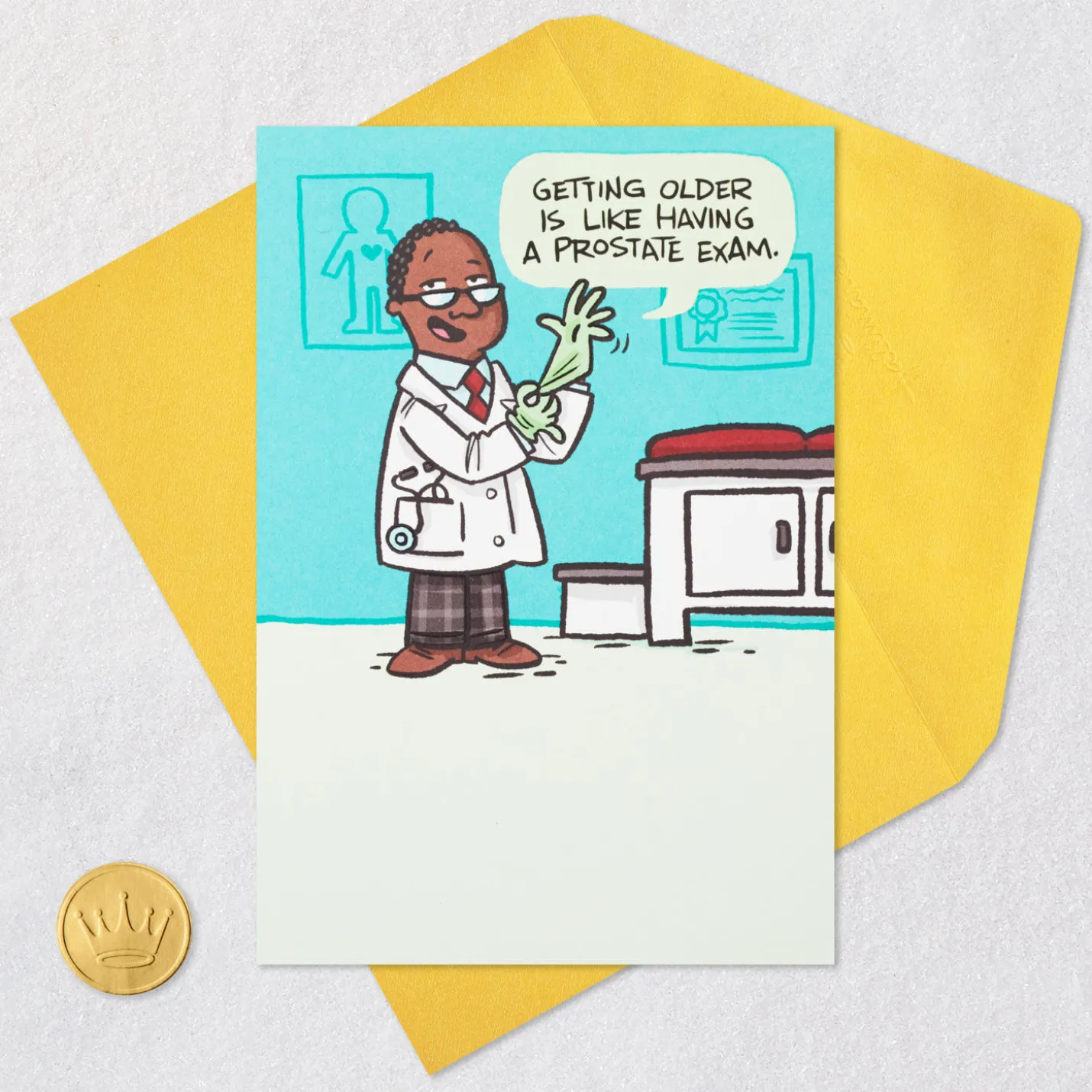 Kinda Uncomfortable Funny Birthday Card