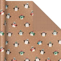 Kraft Assorted 4-Pack Christmas Wrapping Paper, 88 sq. ft.