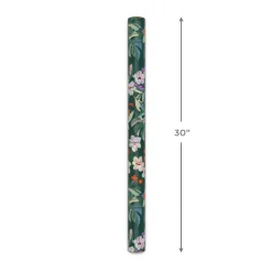 Lacey Chabert Collection Green Floral Wrapping Paper Roll, 20 sq. ft.