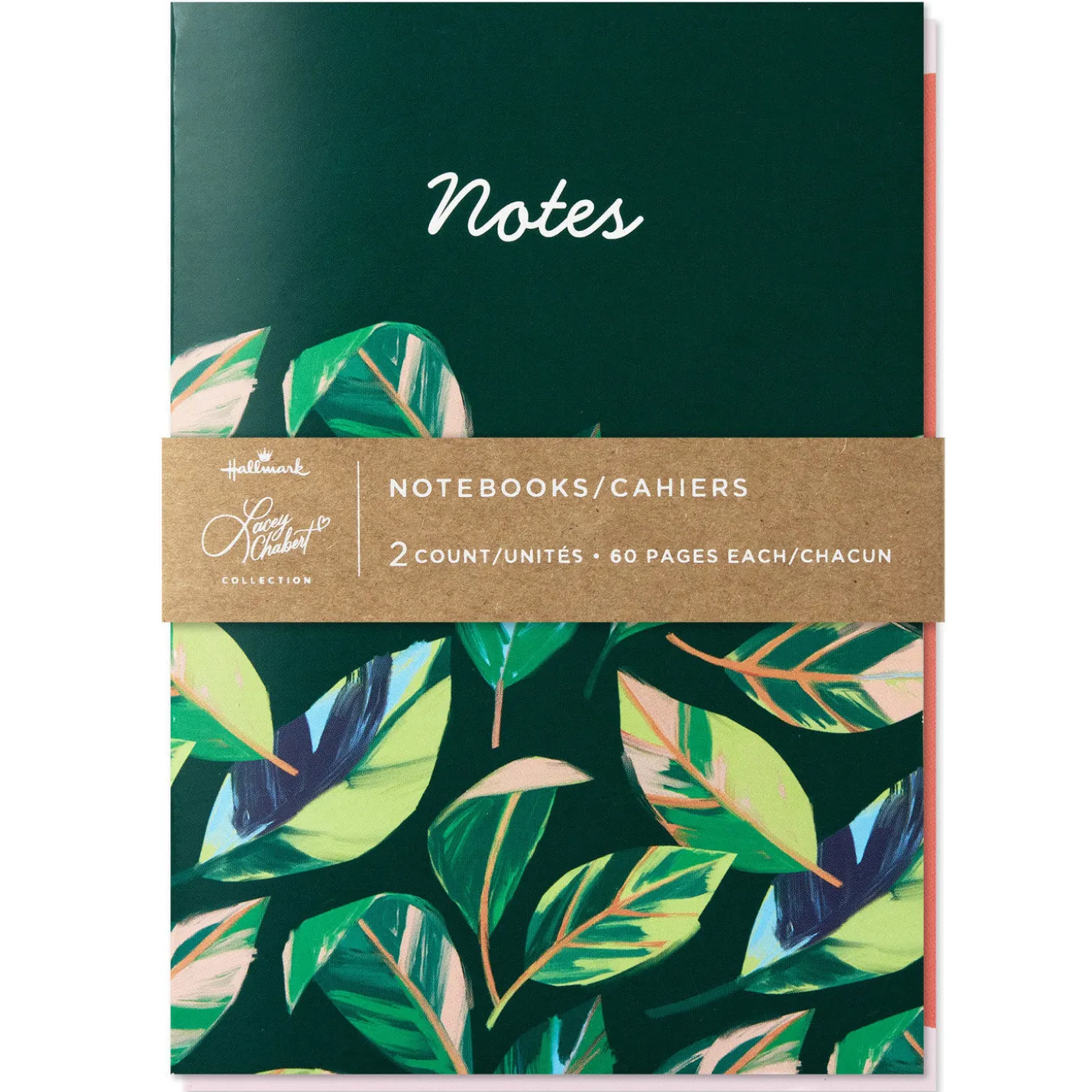 Lacey Chabert Collection Leaf Pattern and Butterfly Notebooks, Set of 2