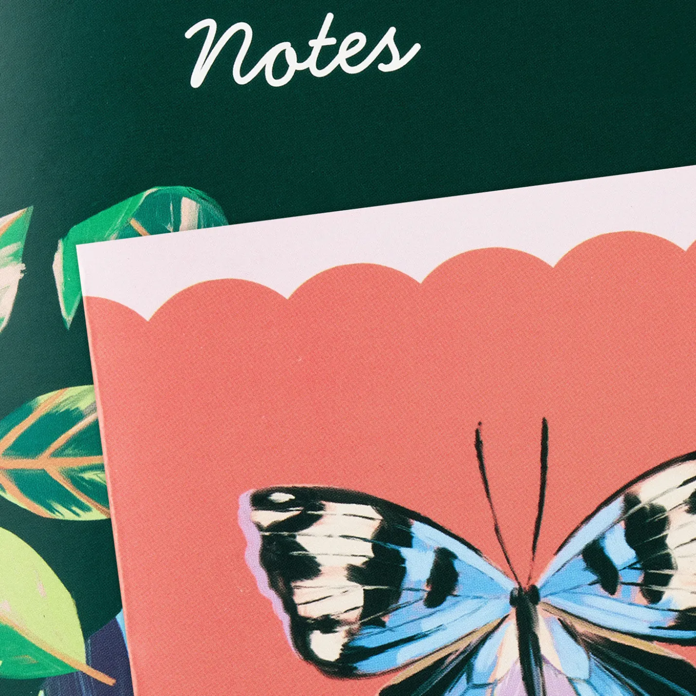 Lacey Chabert Collection Leaf Pattern and Butterfly Notebooks, Set of 2