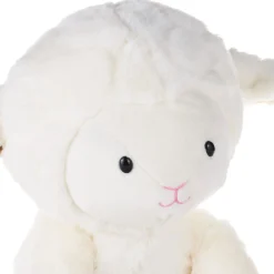 Lamb Plush With Light-Up Cross, 11.25"