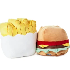 Large Better Together Burger and Fries Magnetic Plush, 10.25"