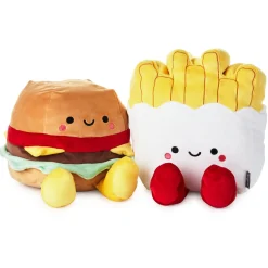 Large Better Together Burger and Fries Magnetic Plush, 10.25"