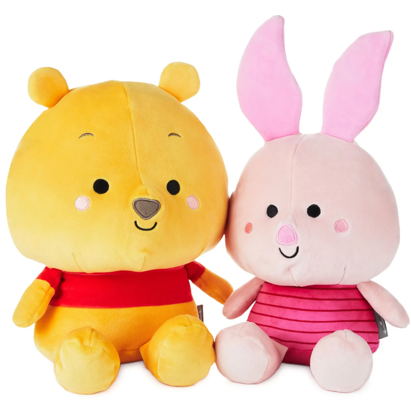 Large Better Together Disney Winnie the Pooh and Piglet Magnetic Plush Pair, 11"