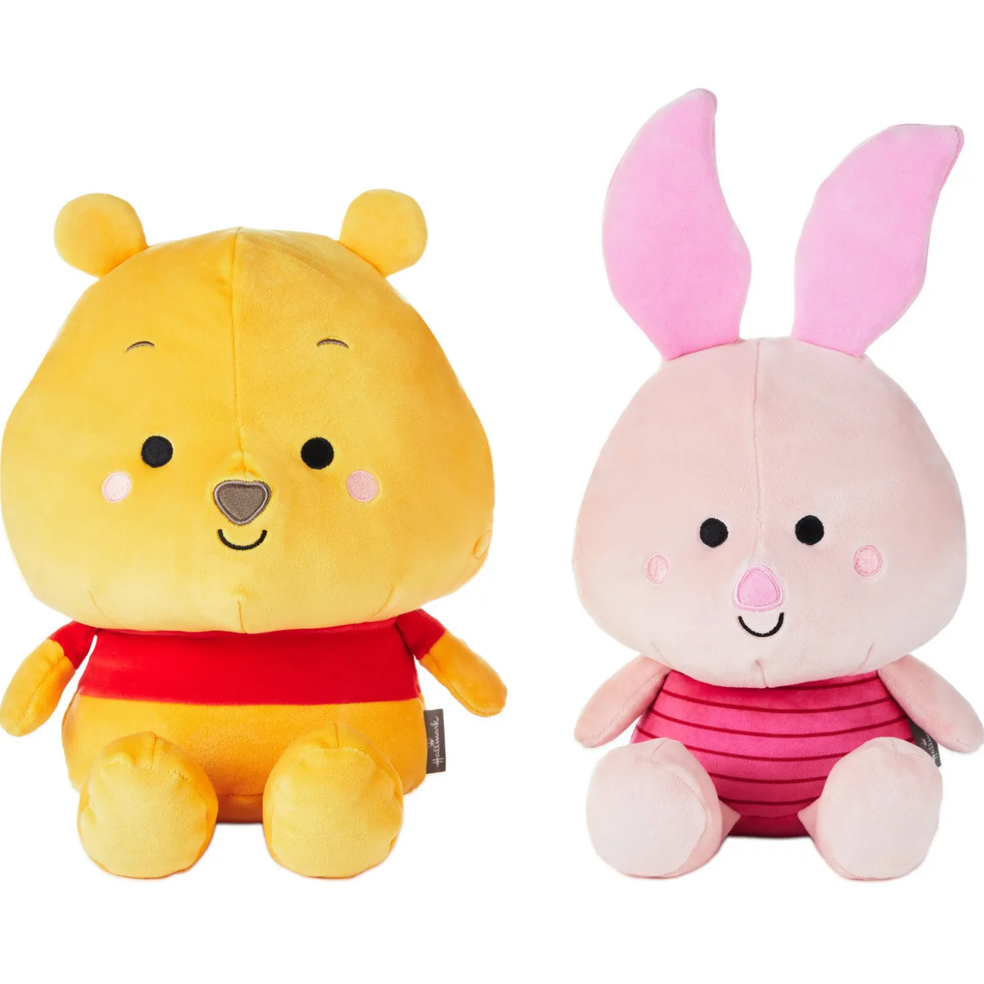 Large Better Together Disney Winnie the Pooh and Piglet Magnetic Plush Pair, 11"