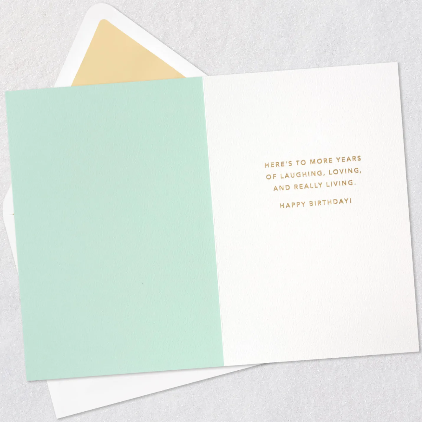 Laughing, Loving and Really Living 60th Birthday Card