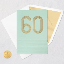 Laughing, Loving and Really Living 60th Birthday Card