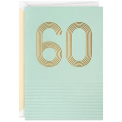 Laughing, Loving and Really Living 60th Birthday Card