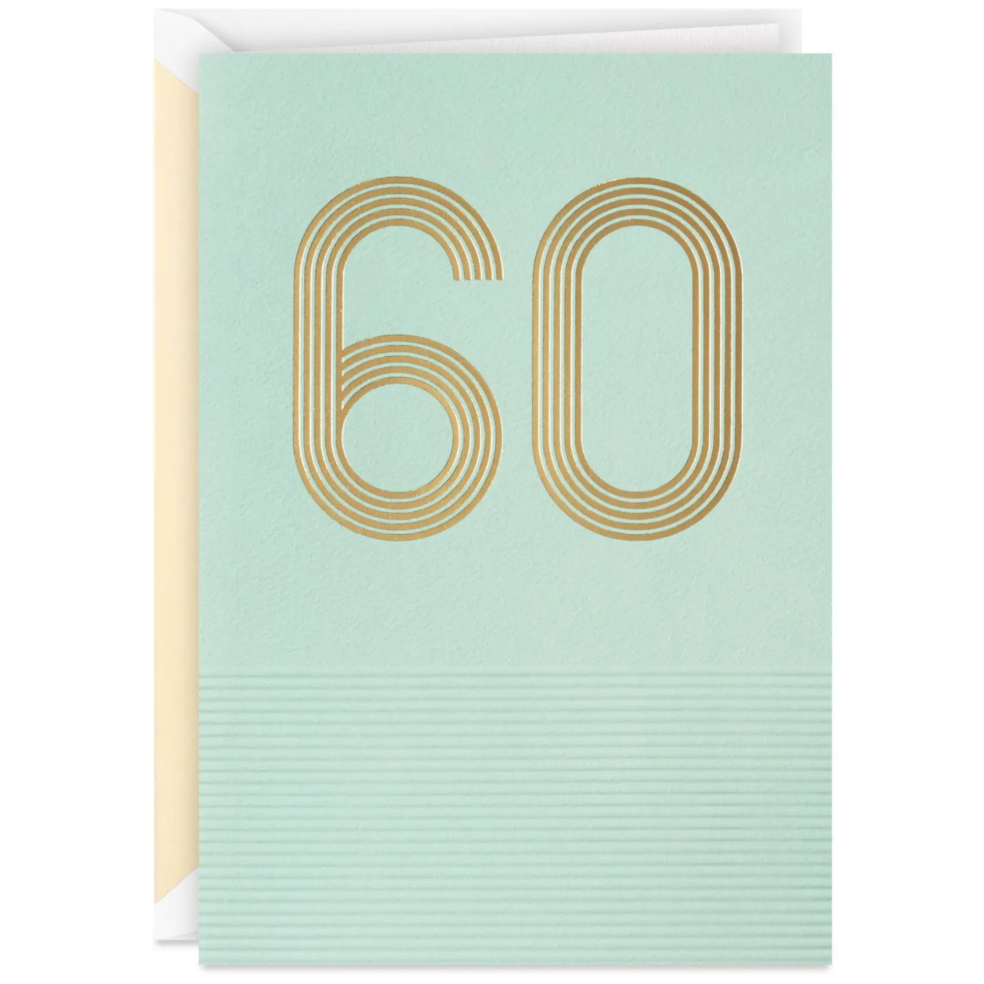 Laughing, Loving and Really Living 60th Birthday Card