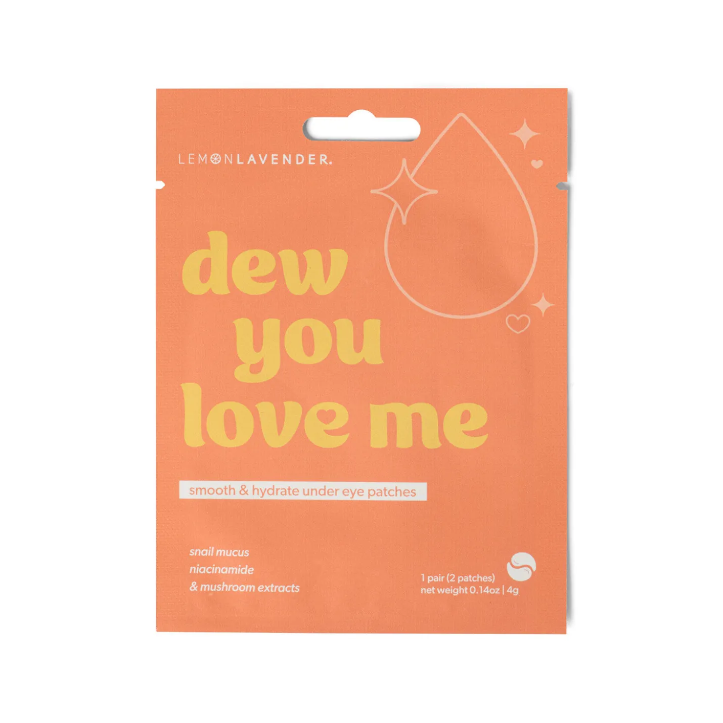 Lemon Lavender Dew You Love Me Under Eye Patches
