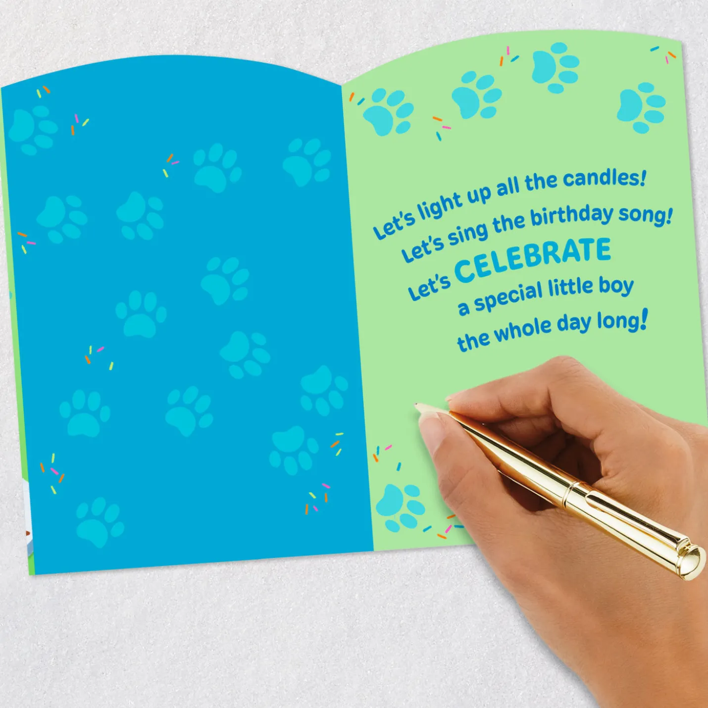 Let's Celebrate 1st Birthday Card for Boy