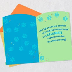 Let's Celebrate 1st Birthday Card for Boy