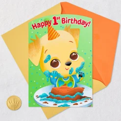 Let's Celebrate 1st Birthday Card for Boy