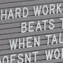 Letter Board and Ribbon Holder Wall Decor