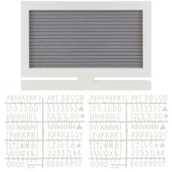 Letter Board and Ribbon Holder Wall Decor