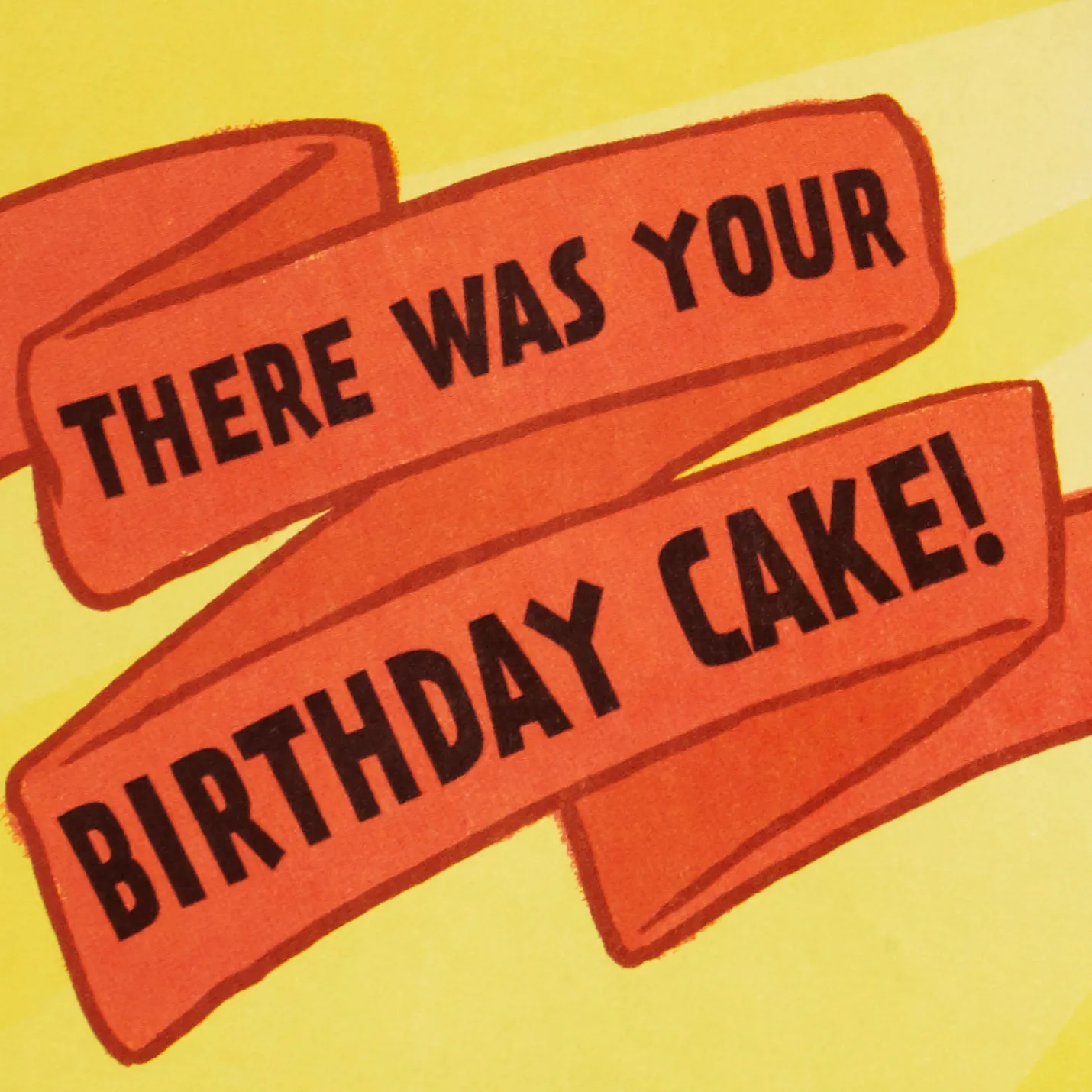 Let There Be Light Funny Pop-Up Birthday Card