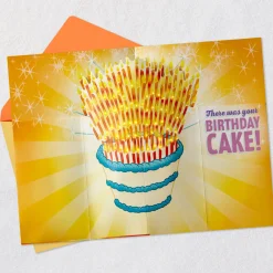 Let There Be Light Pop-Up Musical Birthday Card
