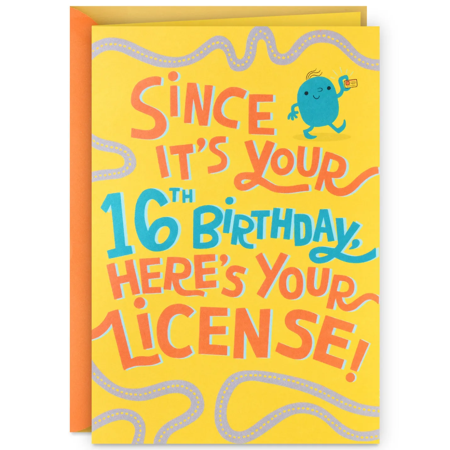 License to Party Funny Pop-Up 16th Birthday Card