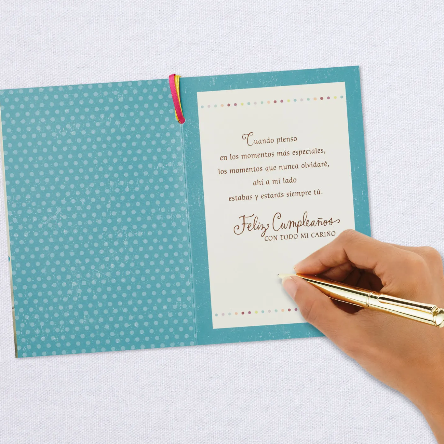 Lifetime of Memories Spanish-Language Birthday Card for Sister